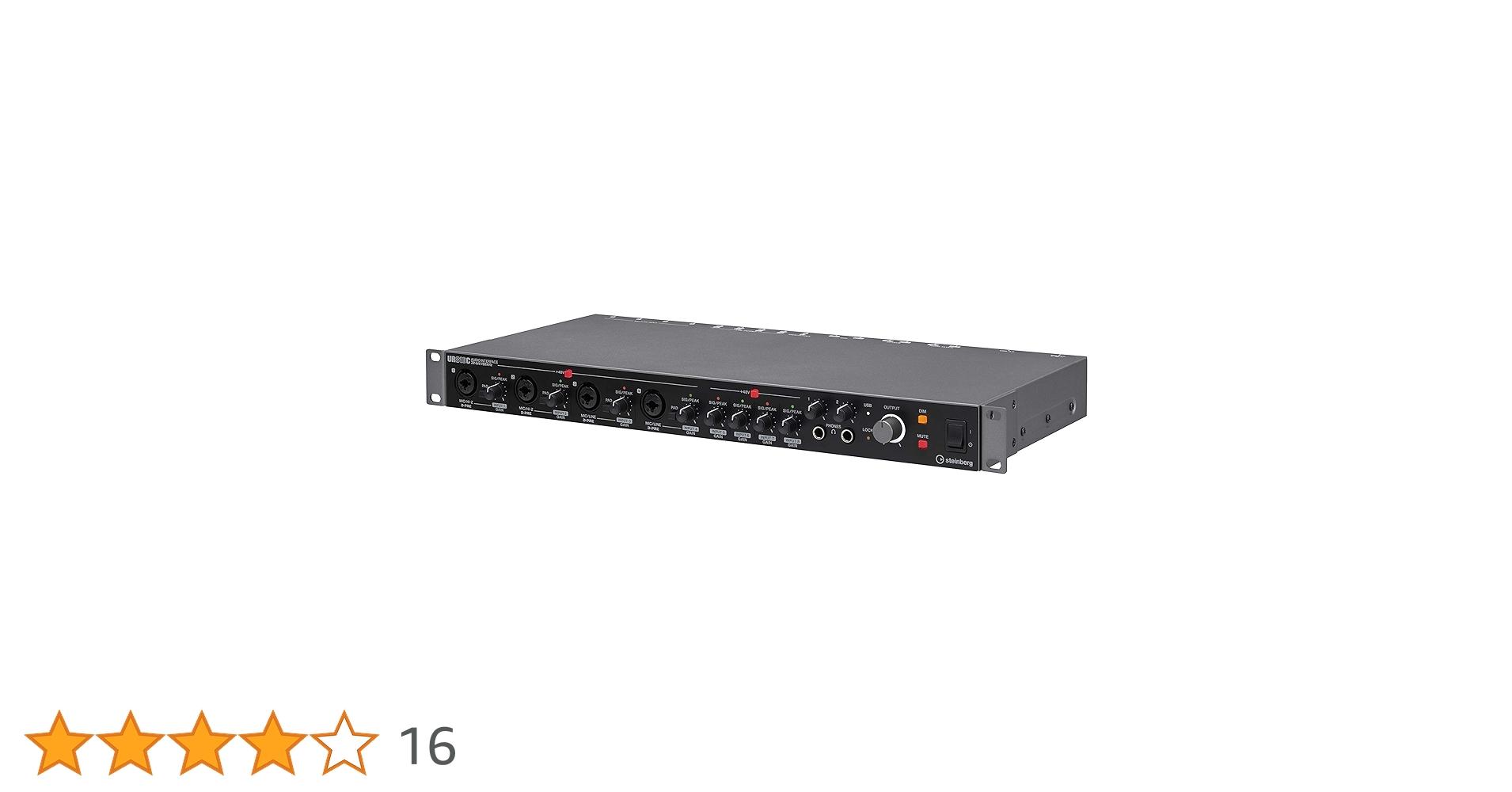 Amazon.co.jp: Steinberg UR816C 16x16 USB 3.0 オーディオ